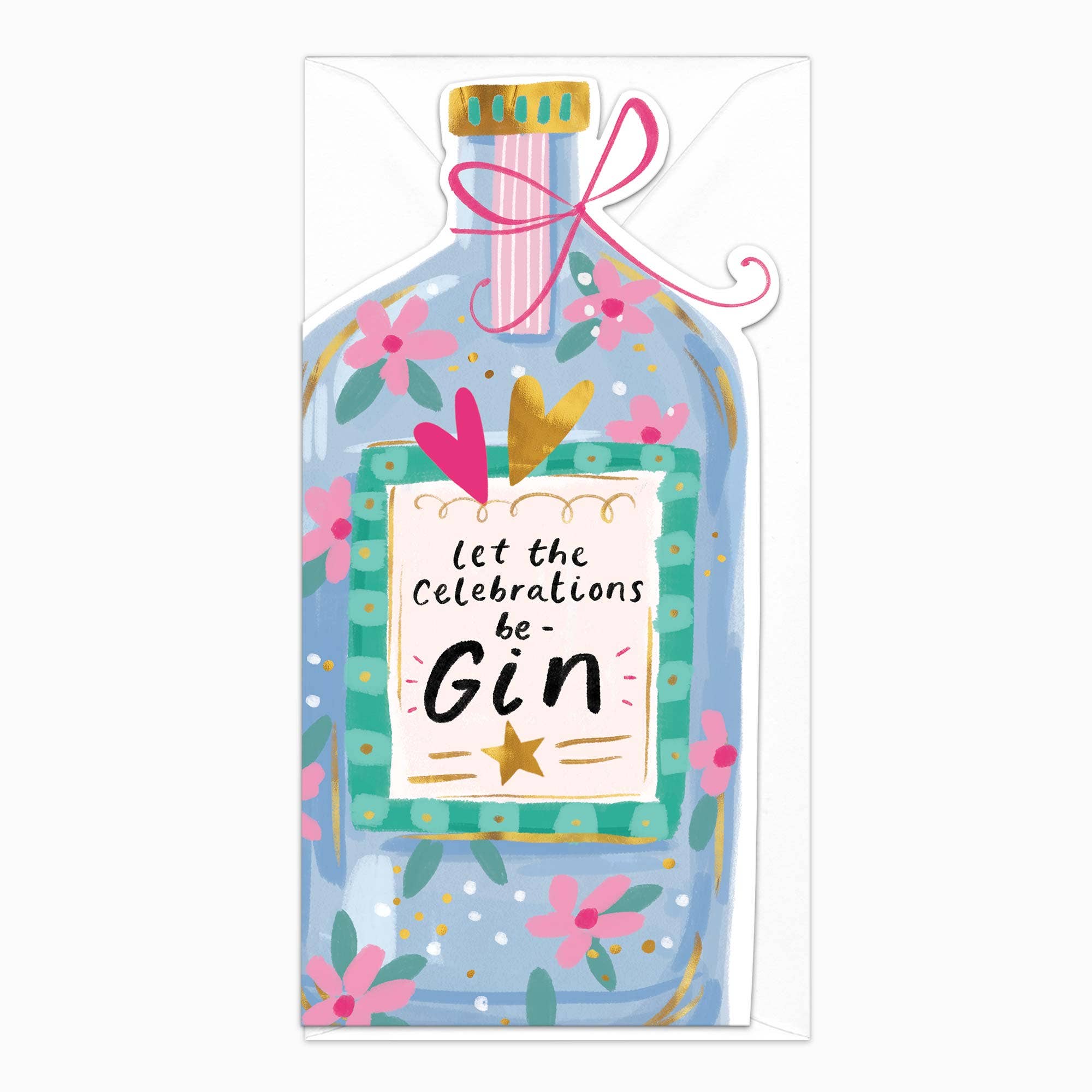 Whistlefish - Celebrations Be-Gin Card