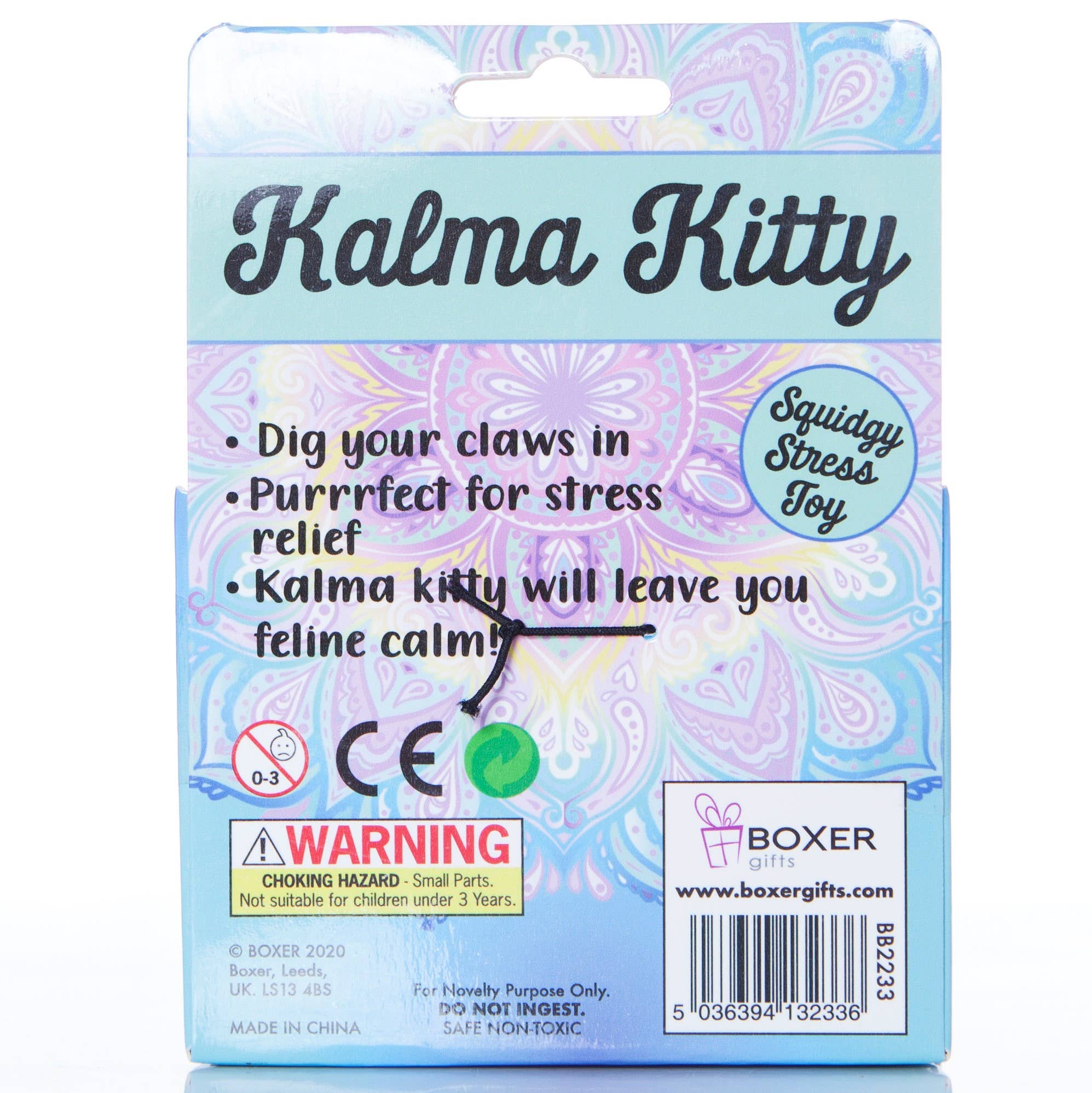 Squishy Toy - Kalma Kitty - Cat Fidget Stress Ball/Toy