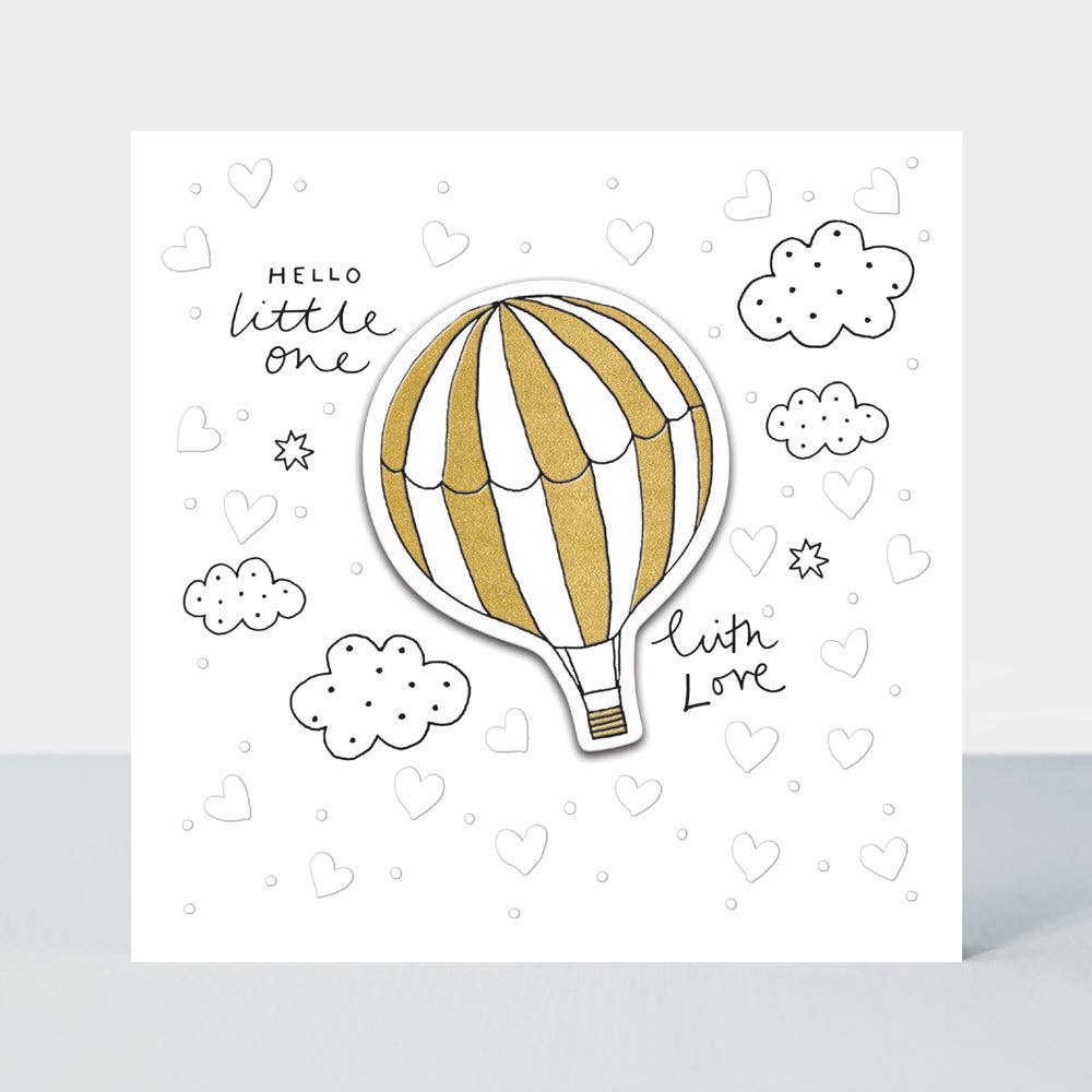 Rachel Ellen Designs - Paper Treasures - Hello Little One/Hot Air Balloon