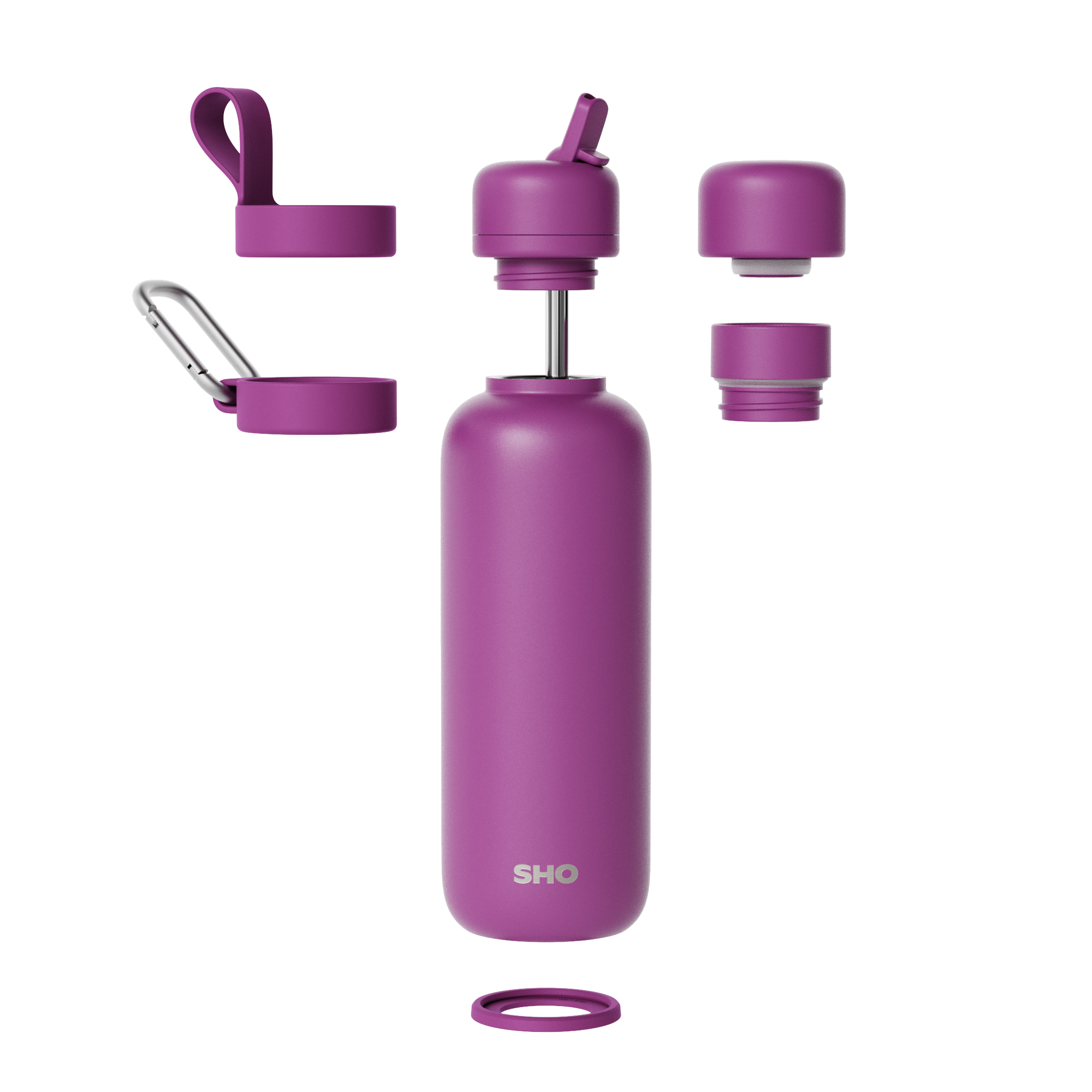 SHO - Newt┃Premium Insulated Water Bottle: Storm Loop / 500ml
