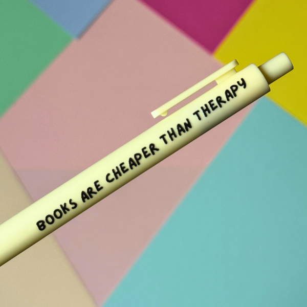 Quirky Doodles - Funny Quote Pens: Baby Blue