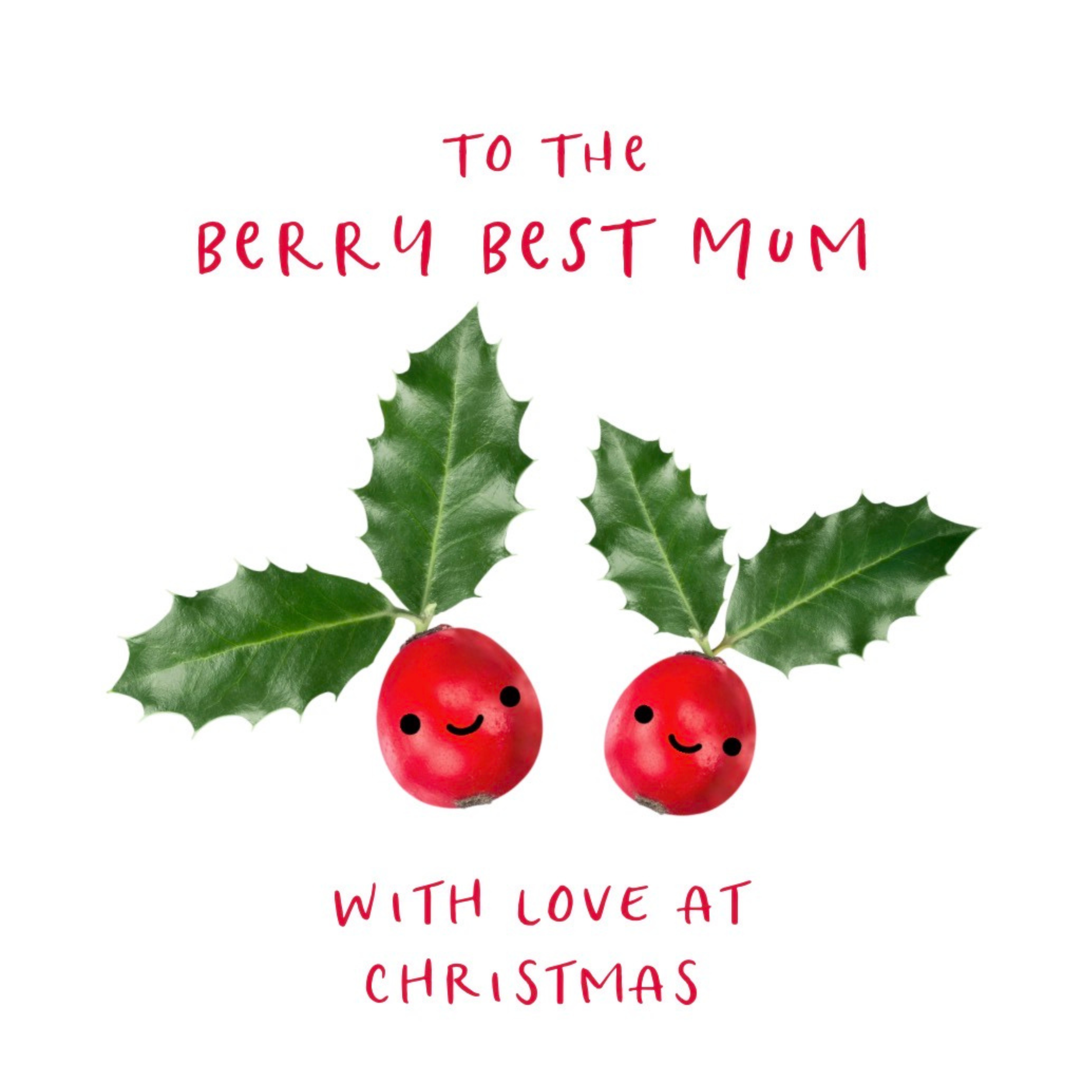 Petimo - Berry Best Mum Better Together Christmas Card