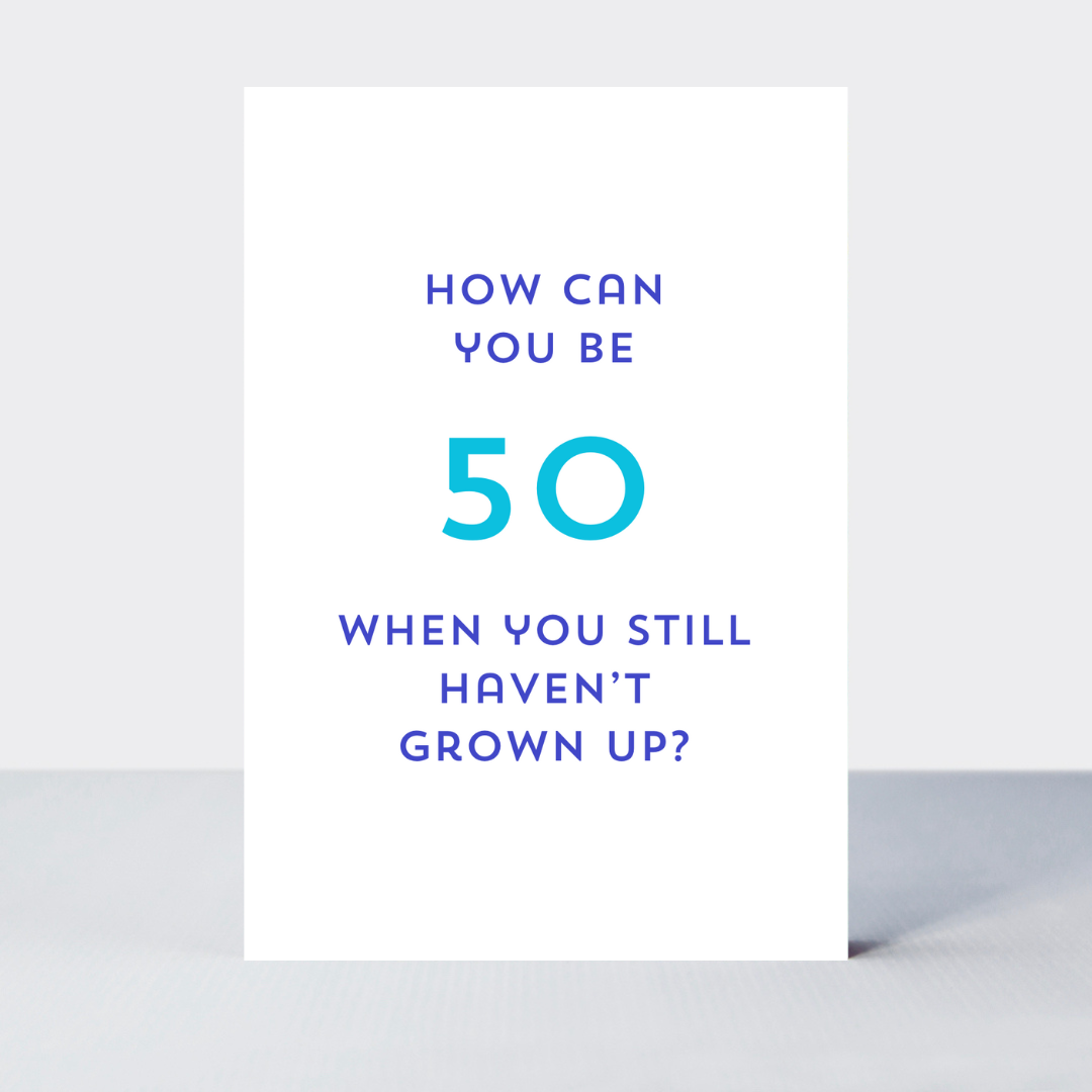 Quip 50 Card - More Than Just a Gift | Narborough Hall