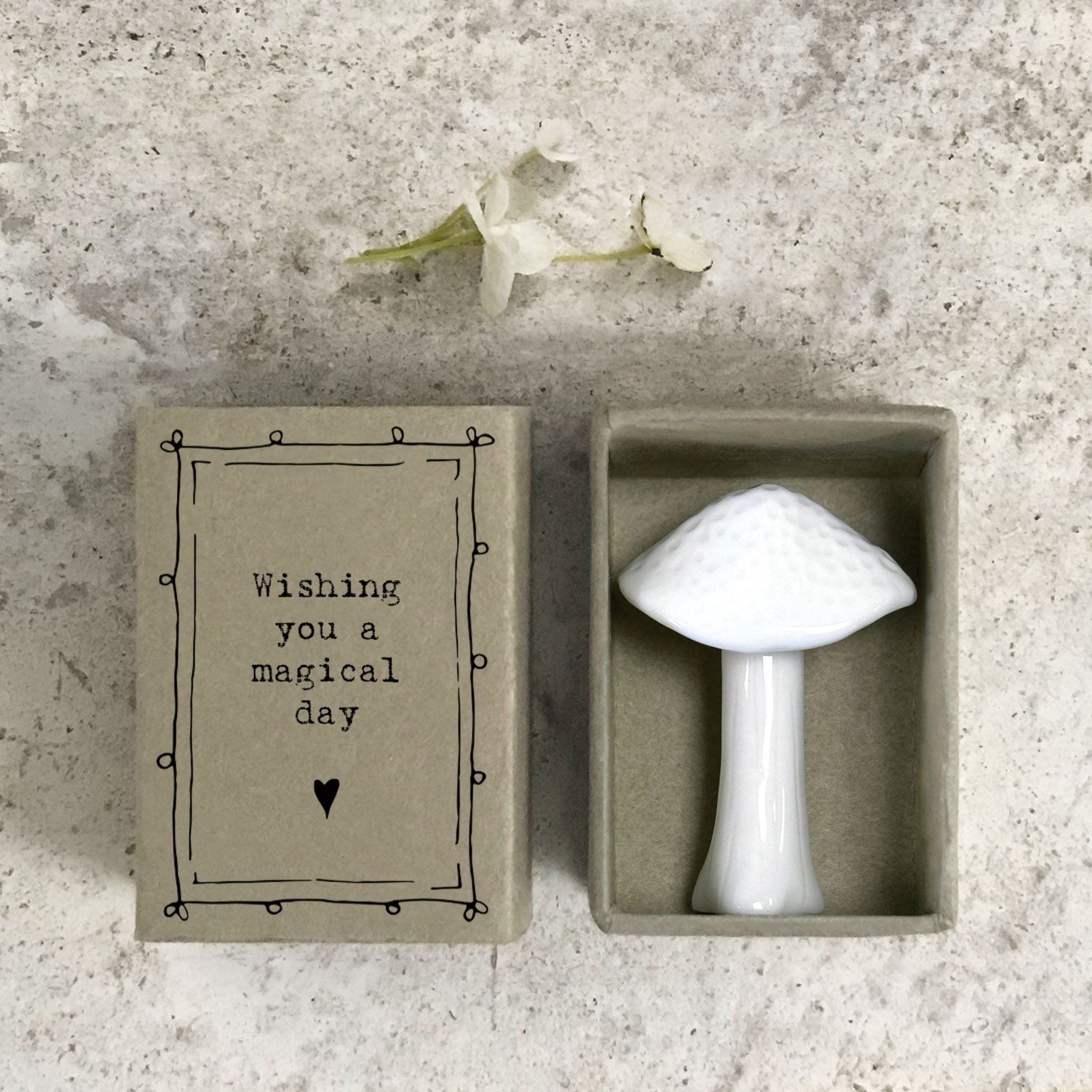 East of India Magical Day Mushroom Matchbox