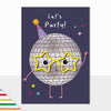Laura Darrington Dancing Disco Ball Card