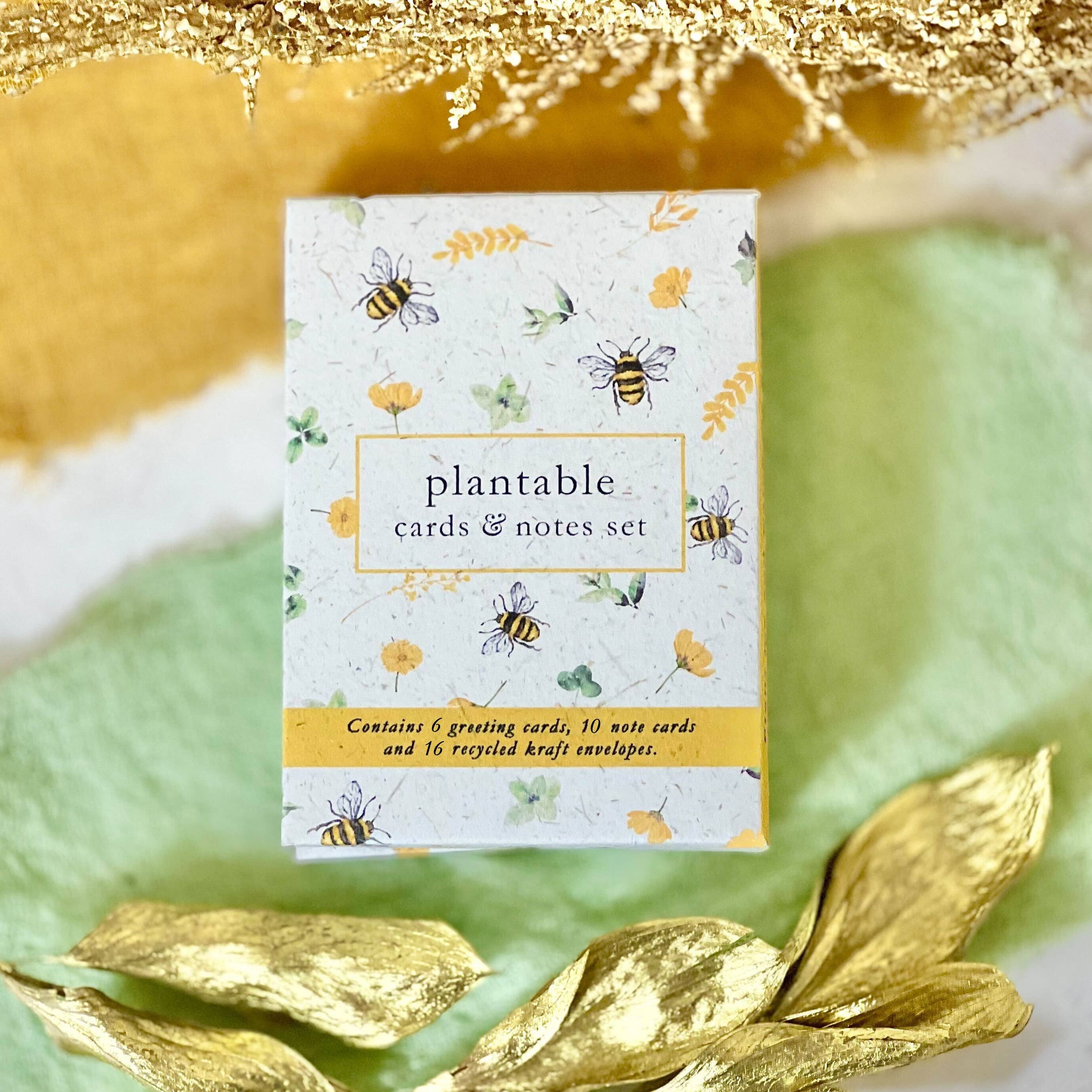 Little Green Gifts - Cards & Notes Set - Choice Of Designs (TU-6): 003 - Blushing Blooms - More Than Just a Gift | Narborough Hall