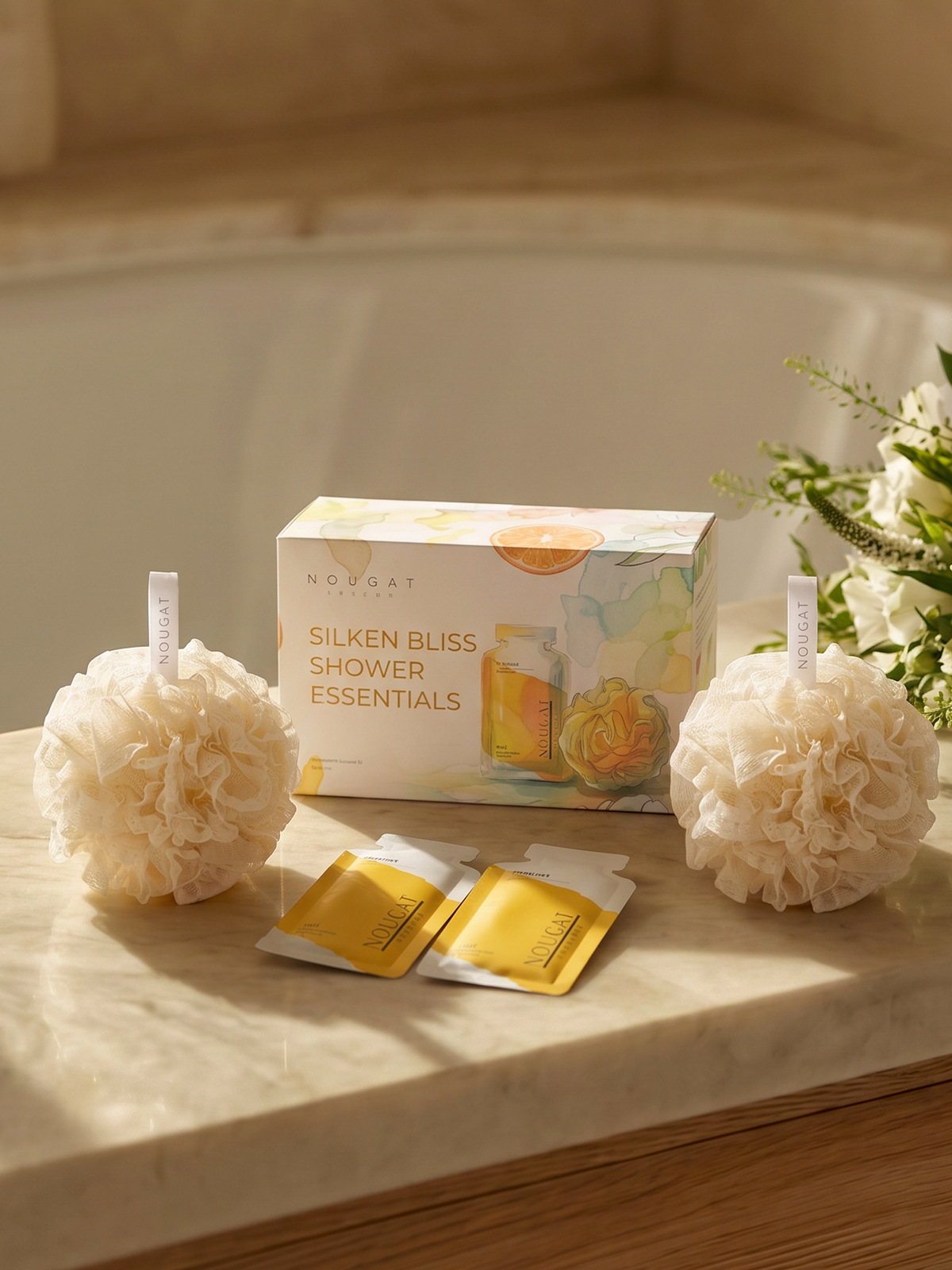 Nougat London - Nougat London Silken Bliss Shower Essentials (Gift Set of 4)