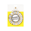 Talking Tables - Luxe Gold Happy Birthday Badge | 11.5cm |