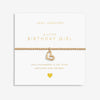 Joma Gold A Little Birthday Girl Bracelet - More Than Just a Gift | Narborough Hall