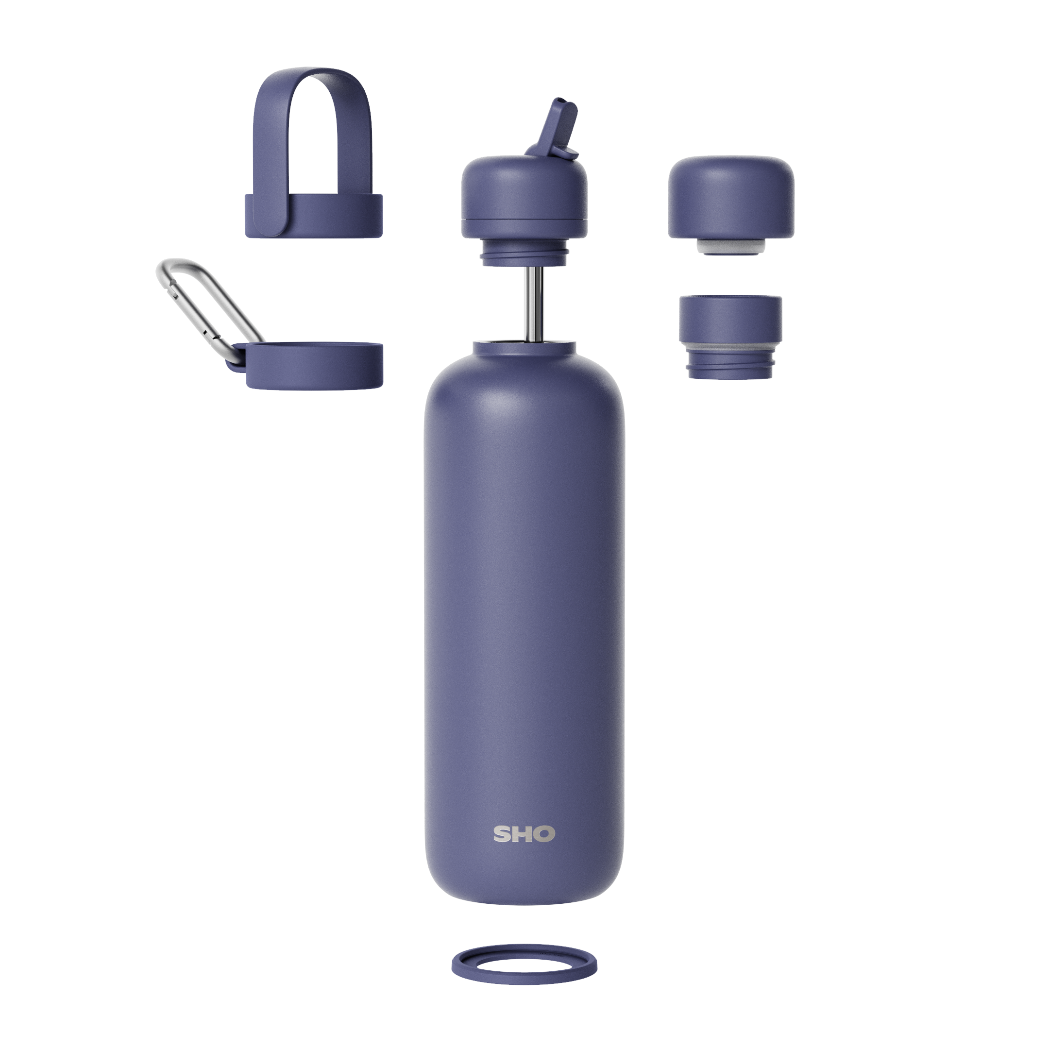 SHO - Newt┃Premium Insulated Water Bottle: Storm Loop / 500ml