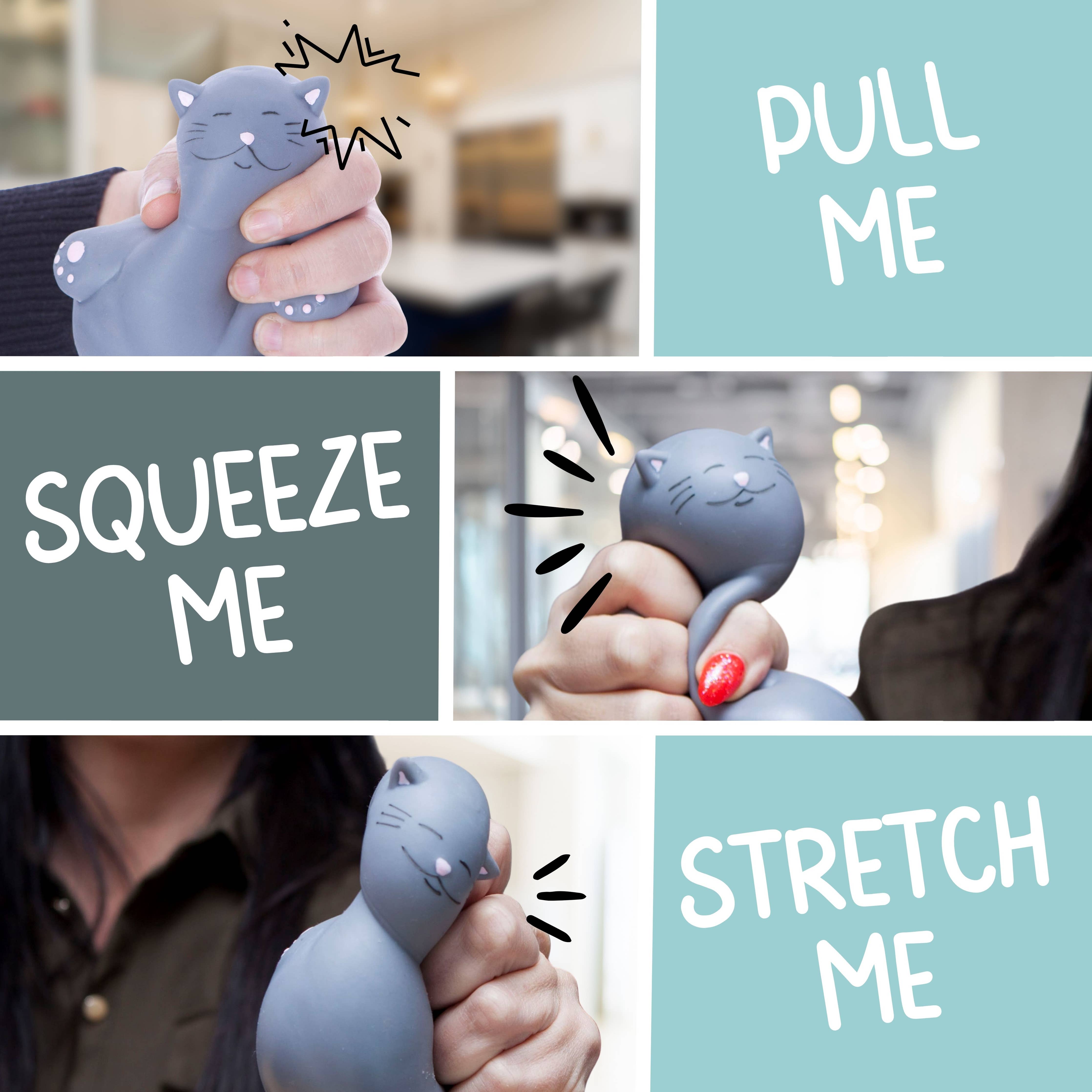 Squishy Toy - Kalma Kitty - Cat Fidget Stress Ball/Toy