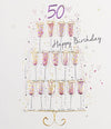 Amaretto - Happy 50th Birthday Card - More Than Just a Gift | Narborough Hall