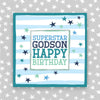 Superstar Godson Molly Mae Birthday Card