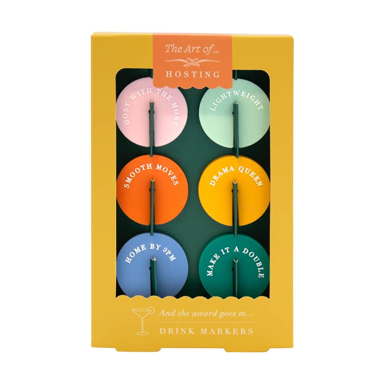 Portico Designs - Art of Hosting 
Drinks Markers