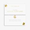 Joma Jewellery A Little 'Good Fortune' Bracelet In Silver And Gold Plating |More Than Just A Gift