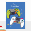 Laura Darrington Game Controllers Birthday Card