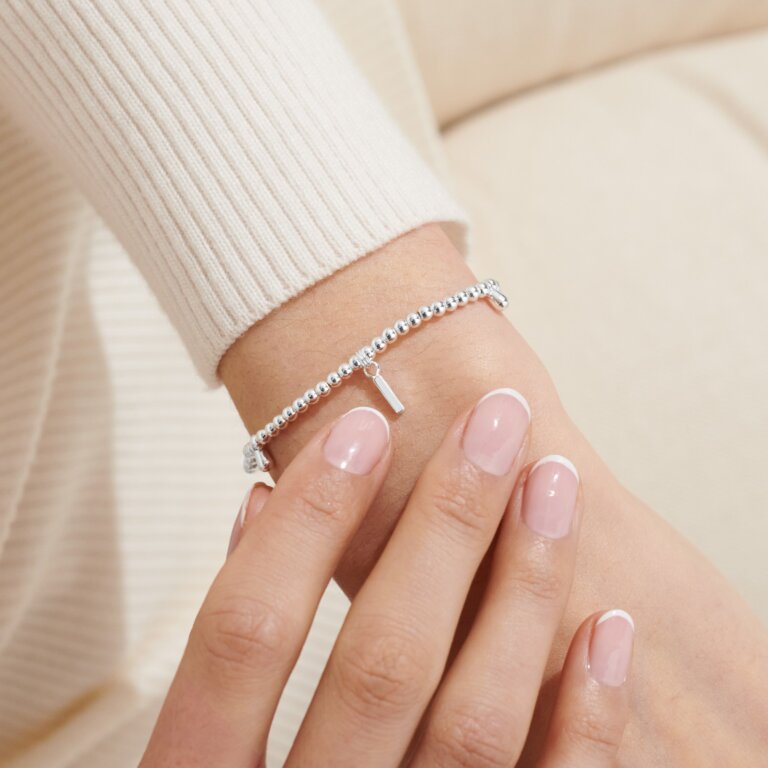 Joma Jewellery Silver Plated A Little 'Alphabet' Bracelets - More Than Just a Gift | Narborough Hall