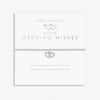 Joma Jewellery A Little 'Wedding Wishes' Silver Plated Bracelet