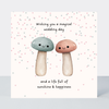 Petimo - Woodland Wishes Magical Wedding Day Mushroom Card - More Than Just a Gift | Narborough Hall