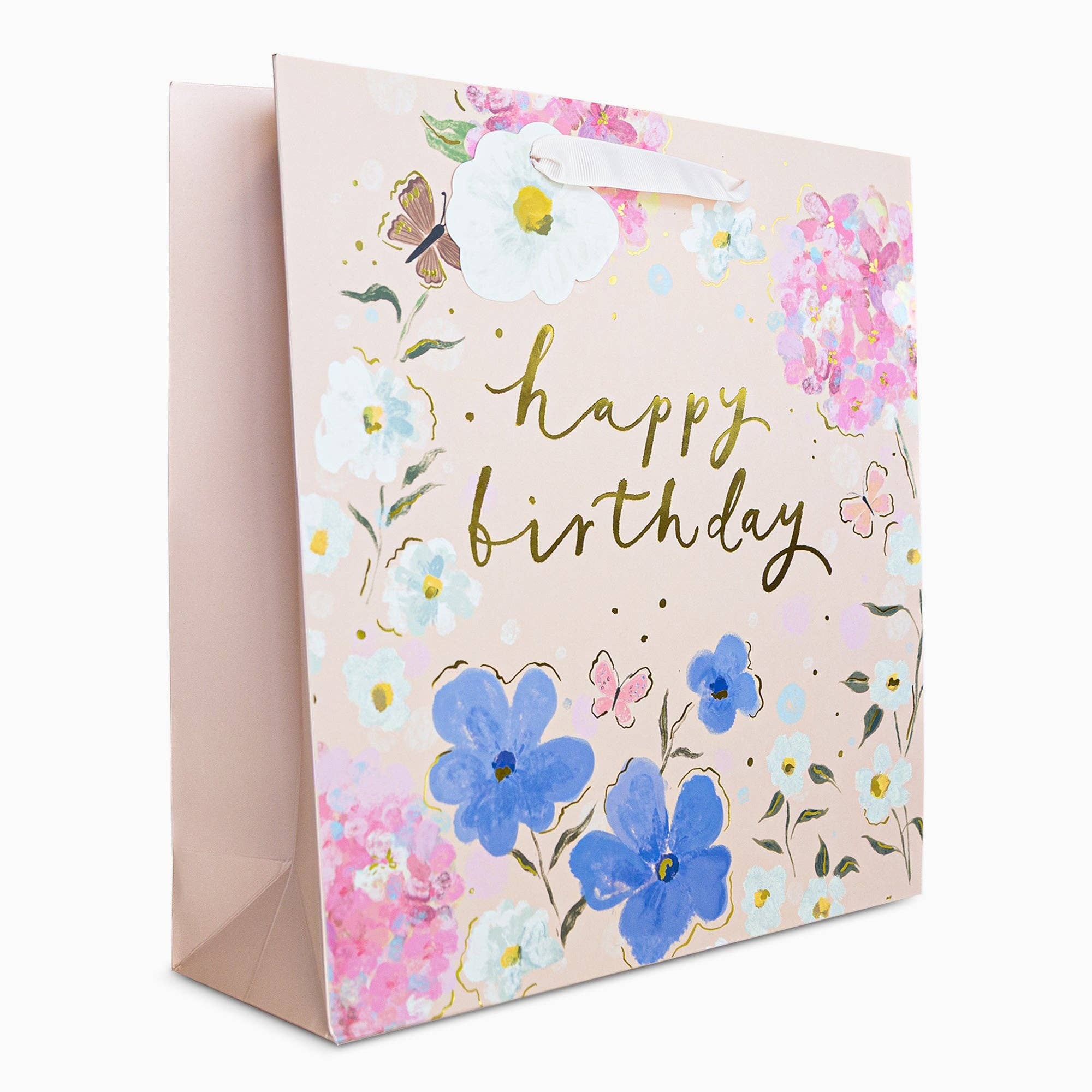 Whistlefish  Hydrangea Garden Large Gift Bag