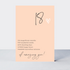 Little Notes 18th Card - More Than Just a Gift | Narborough Hall