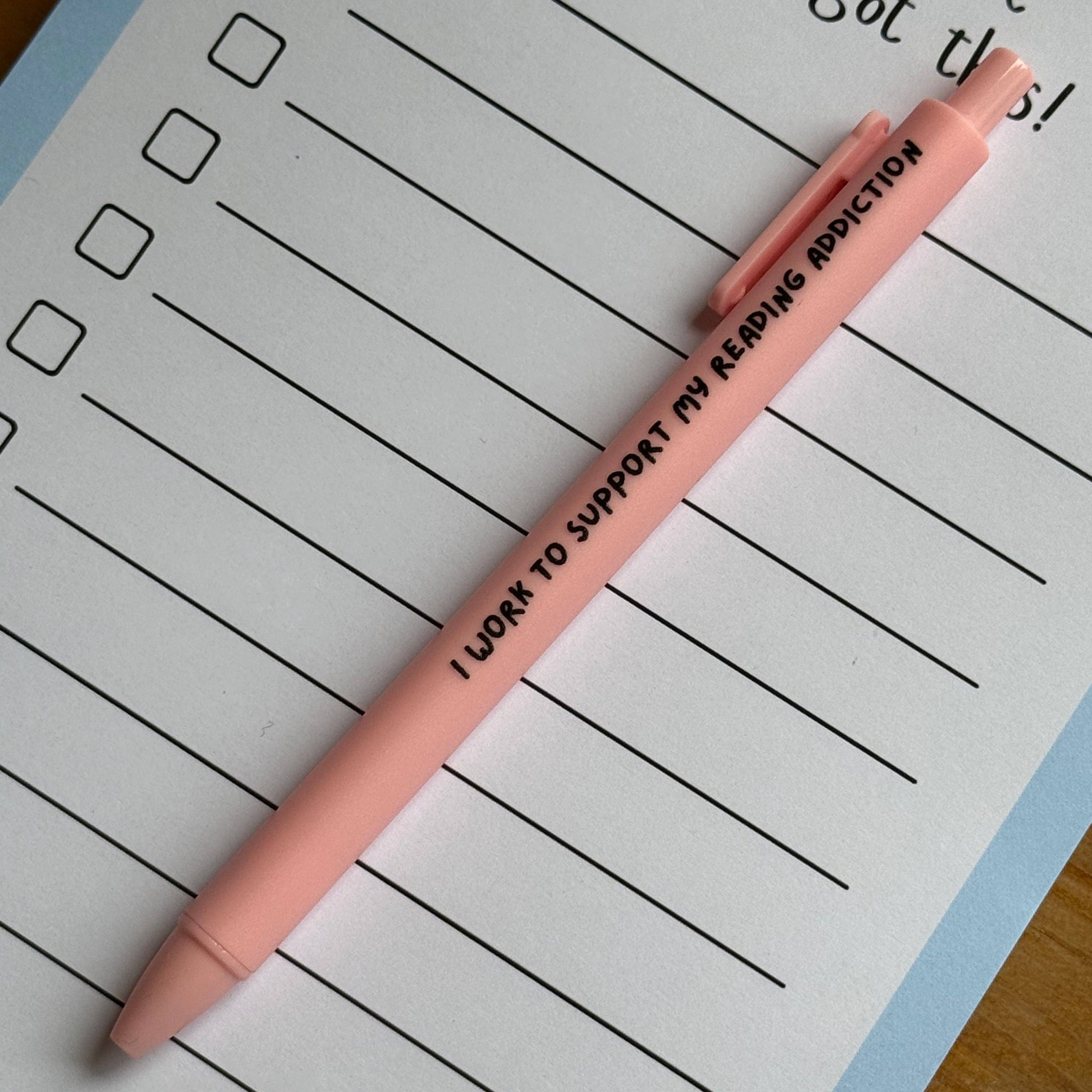 Quirky Doodles - Funny Quote Pens: Lilac Purple