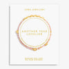 Joma Happy Little Moments 'Another Year Lovelier' Bracelet In Gold Plating