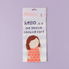 Rosie Made a Thing Hello Tea Towel