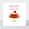 Petimo - Daughter Jelly Funny Better Together Christmas Card