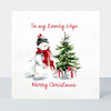 Petimo - Lovely Wife Snowman Sketchbook Christmas Card