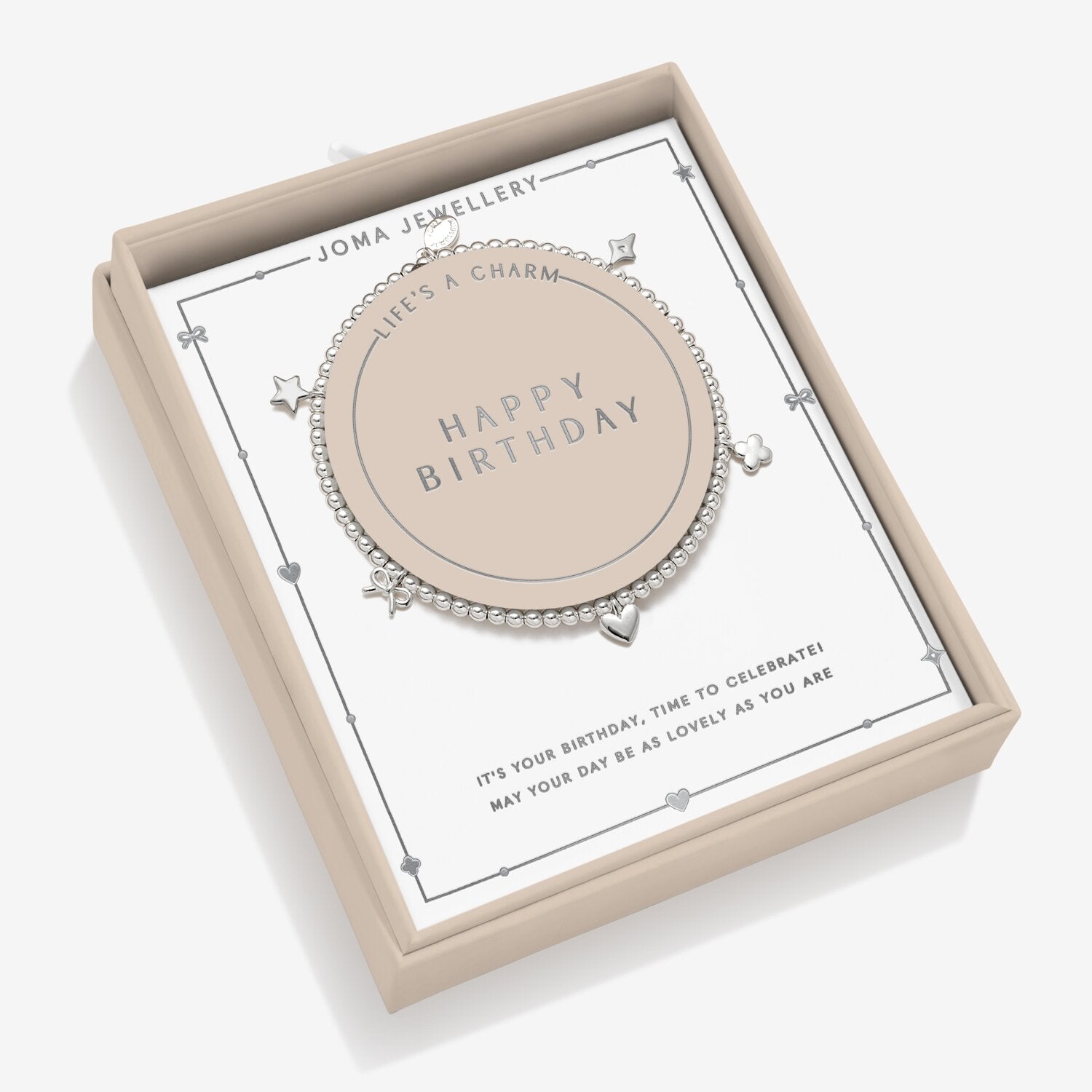 Joma Life's A Charm 'Happy Birthday'' Bracelet