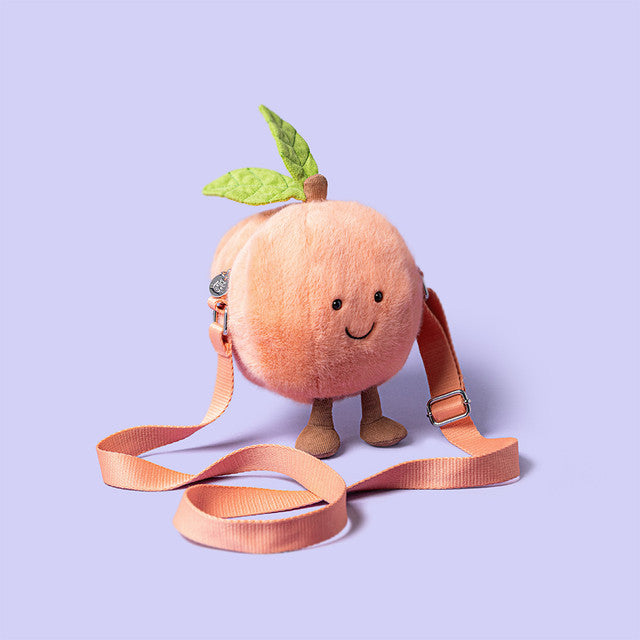 Jellycat Amuseables Peach Shoulder Bag - More Than Just a Gift | Narborough Hall