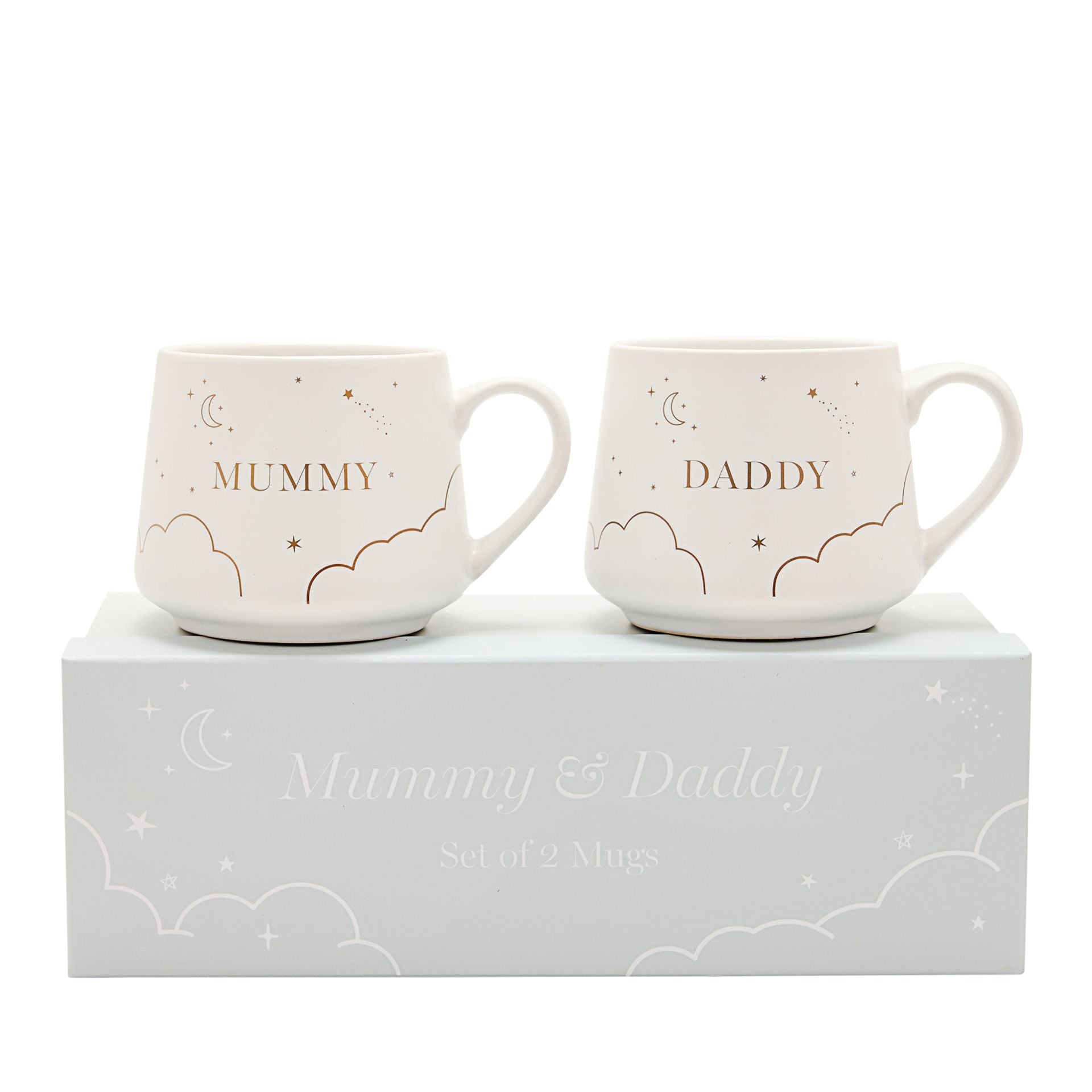 Bambino Mummy & Daddy Set of Two Mugs