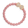 Champagne Pink with Bling Bow - ByEloise Bangle Band