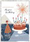 Cobalt Grandad its your Birthday Card - More Than Just a Gift | Narborough Hall