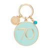 Confetti Keyring - 70th Birthday