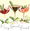 Janie Wilson Christmas Cocktails – Special Friend Christmas Card