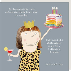 Rosie Made A Thing Girls Bday Card - More Than Just a Gift | Narborough Hall