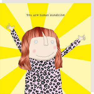 Rosie Made A Thing Human Sunshine Card - More Than Just a Gift | Narborough Hall