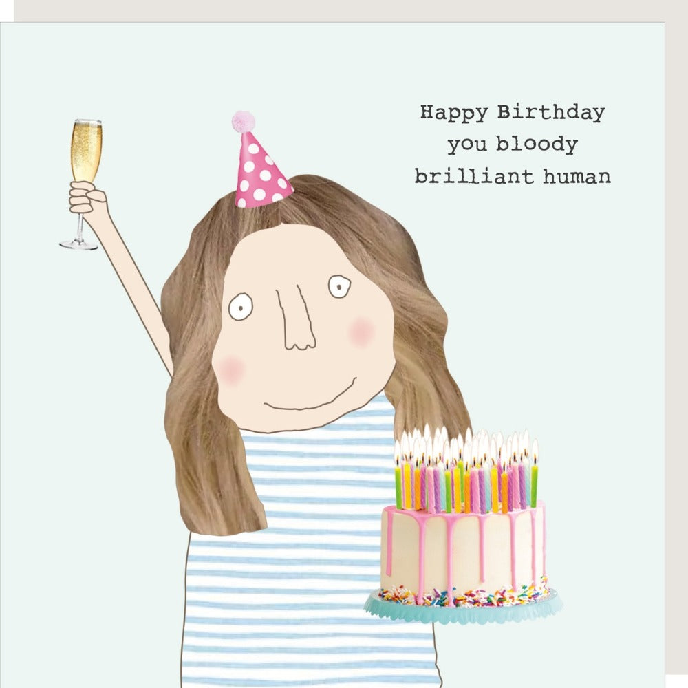 Rosie Made A Thing Brilliant Human Card - More Than Just a Gift | Narborough Hall