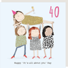 Rosie Made a Thing It's All About You Day 40 Card