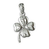 Iris & Miel Sterling Silver Four Leaf Clover Necklace