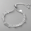 Sterling Silver Triple Row Beaded Slider Bracelet - More Than Just a Gift | Narborough Hall