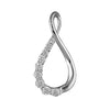 Sterling Silver Infinity Twist Necklace