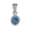 Iris & Miel Aqua Crystal Necklace
