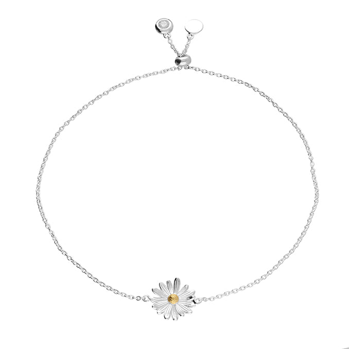 Sterling Silver Daisy Bracelet - More Than Just a Gift | Narborough Hall
