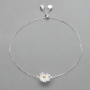 Sterling Silver Daisy Bracelet - More Than Just a Gift | Narborough Hall