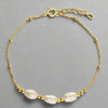 Gold Plated Sterling Silver Trip Pearl Bracelet - More Than Just a Gift | Narborough Hall