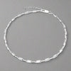 Sterling Silver Paperclip Chain Bracelet