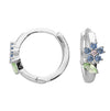 Sterling Silver CZ Flower Huggie - More Than Just a Gift | Narborough Hall
